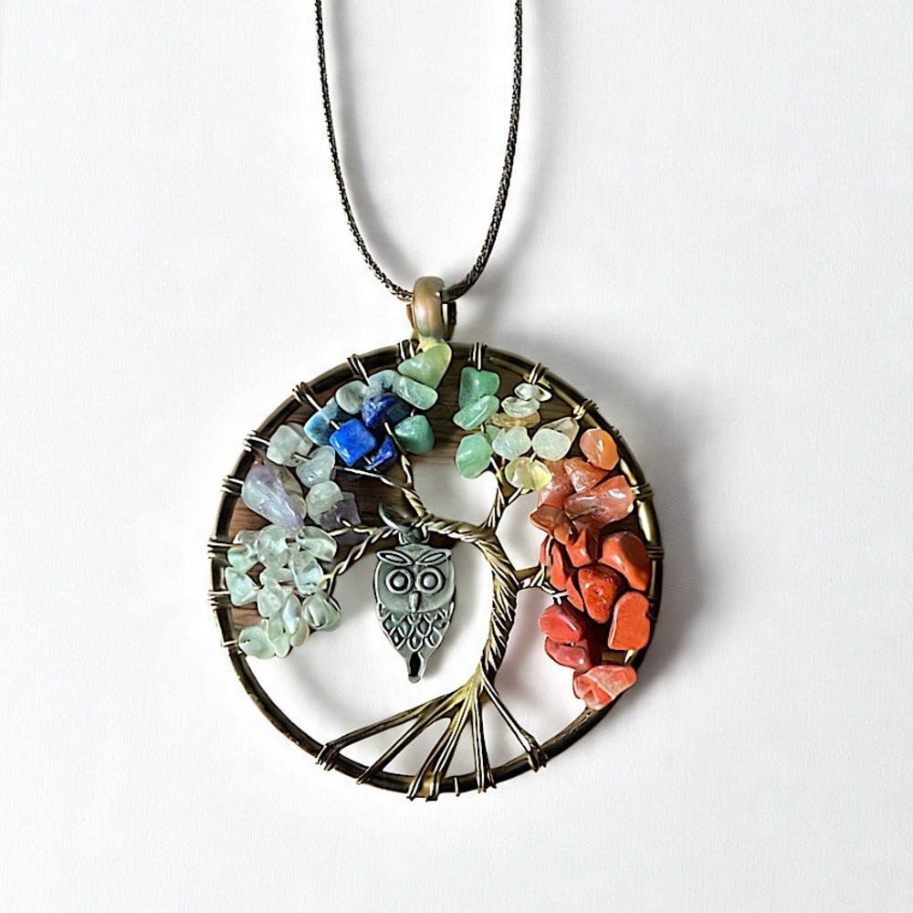 Handmade Tree of Life Pendant Necklace